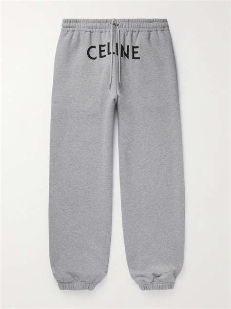 celine black joggers|celine jogger set.